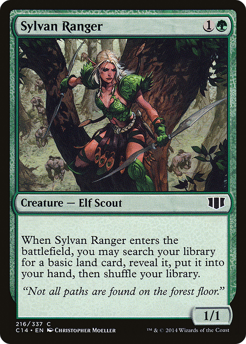 Sylvan Ranger (C14-216) - common