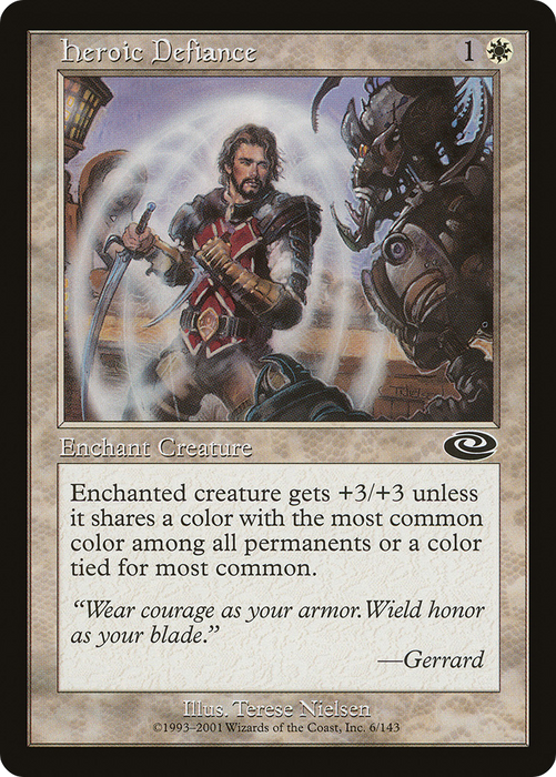 Heroic Defiance (PLS-006) - common - Foil