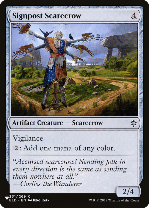 Signpost Scarecrow (LIST-ELD-231) - common