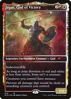 Iroas, God of Victory (SLD-070) - mythic: (enchantment, Showcase) - Foil