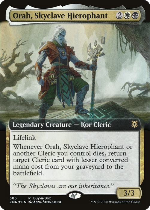 Orah, Skyclave Hierophant (BABP-385) - rare: (Extended Art) - Foil