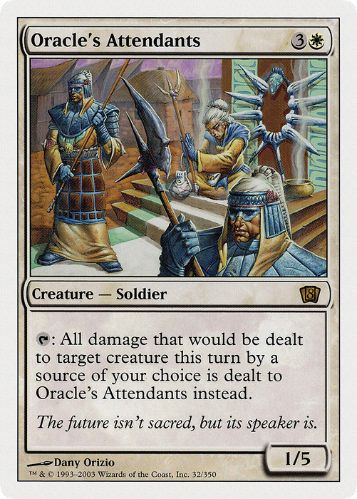 Oracle's Attendants (8ED-032) - rare