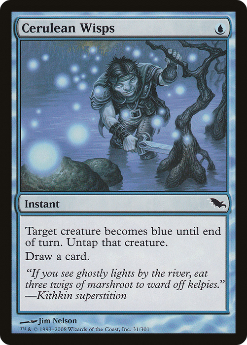Cerulean Wisps (SHM-031) - common - Foil