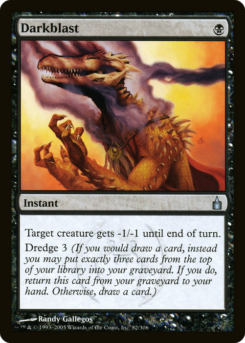 Darkblast (RAV-082) - uncommon - Foil