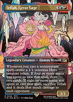 Tellah, Great Sage (FIN-349) - rare (Borderless)