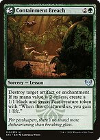 Containment Breach (STX-125) - uncommon: (lesson) - Foil
