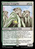 Conclave Evangelist (CLU-027) - rare