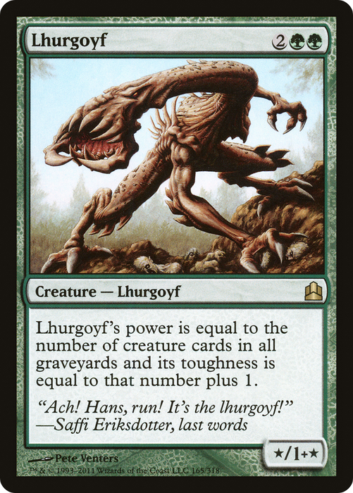 Lhurgoyf (CMD-165) - rare