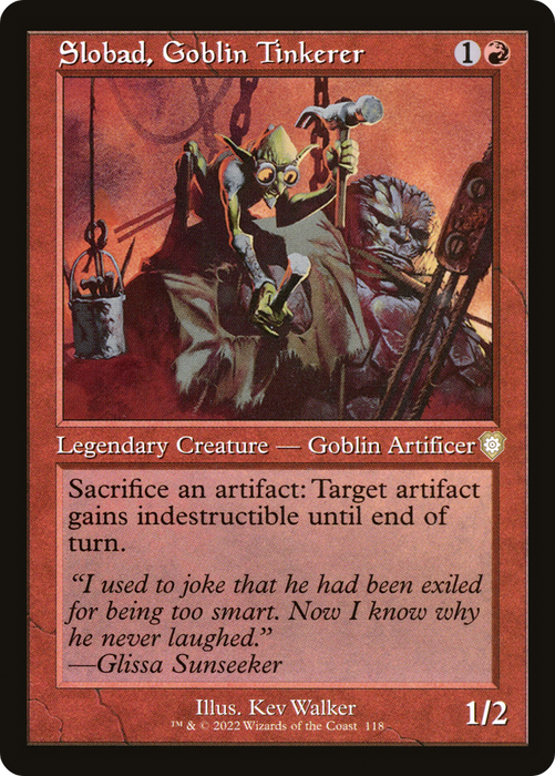 Slobad, Goblin Tinkerer (BRC-118) - rare