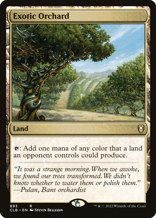 Exotic Orchard (CLB-893) - rare