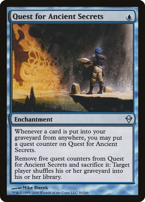 Quest for Ancient Secrets (ZEN-059) - uncommon - Foil