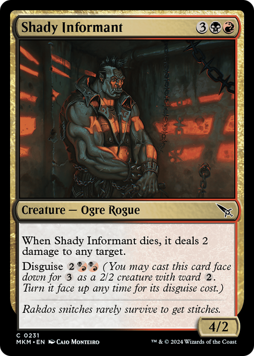 Shady Informant (MKM-231) - common - Foil