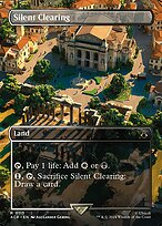 Silent Clearing (ACR-115) - rare (Borderless) - Foil