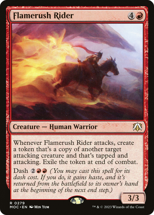 Flamerush Rider (MOC-279) - rare