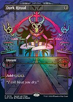 Dark Ritual (SLP-016) - rare (Borderless) - Foil