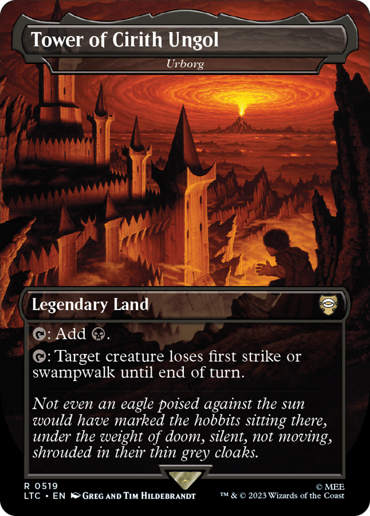 Urborg (LTC-519) - rare / Tower of Cirith Ungol (Borderless) - Foil