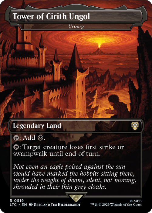 Urborg (LTC-519) - rare / Tower of Cirith Ungol (Borderless) - Foil