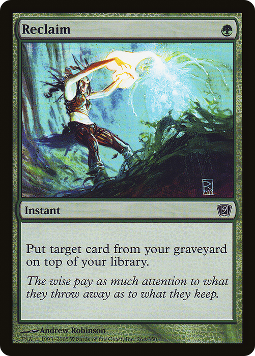 Reclaim (9ED-264★) - common - Foil