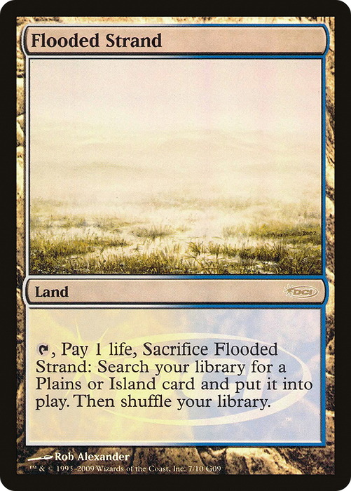 Flooded Strand (JDG-007) - rare - Foil