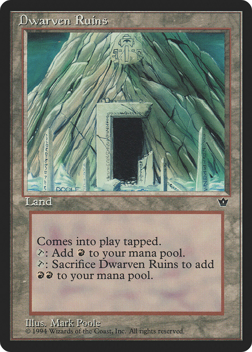 Dwarven Ruins (FEM-094) - uncommon