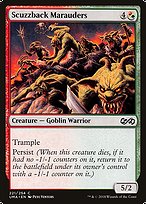 Scuzzback Marauders (UMA-221) - common - Foil