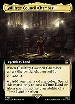 Gallifrey Council Chamber (WHO-1053) - rare: (Extended Art) - Foil