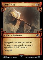 Gimli's Axe (LTR-581) - common: (Showcase)