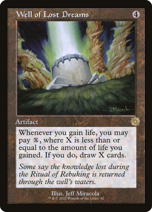 Well of Lost Dreams (BRR-062) - rare - Foil