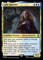 Sally Sparrow (WHO-760) - rare - Foil