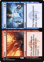 Fire // Ice (MH2-290) - rare - Etched Foil