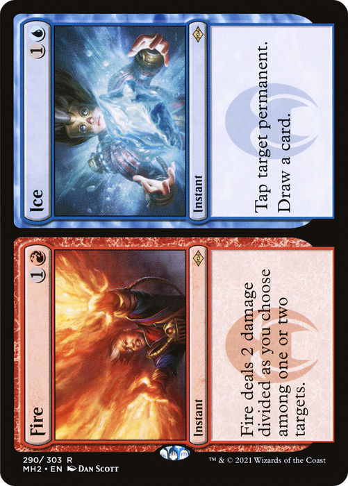 Fire // Ice (MH2-290) - rare - Foil