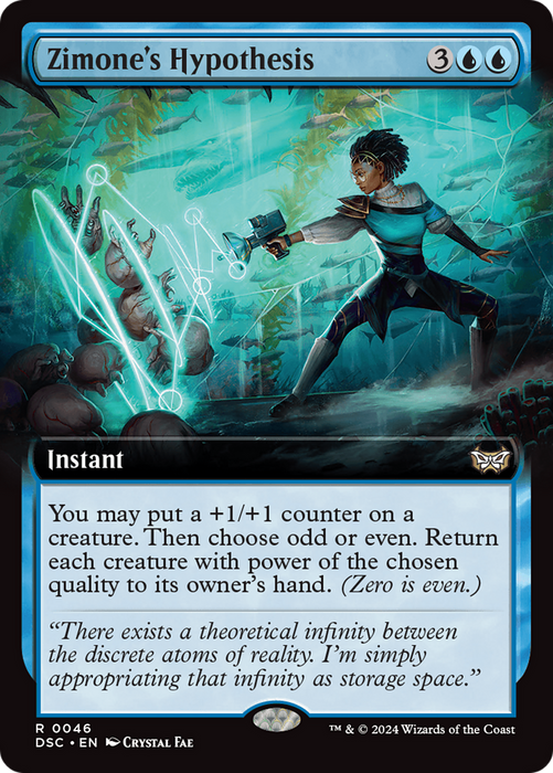 Zimone's Hypothesis (DSC-046) - rare: (Extended Art)