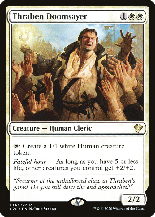 Thraben Doomsayer (C20-104) - rare
