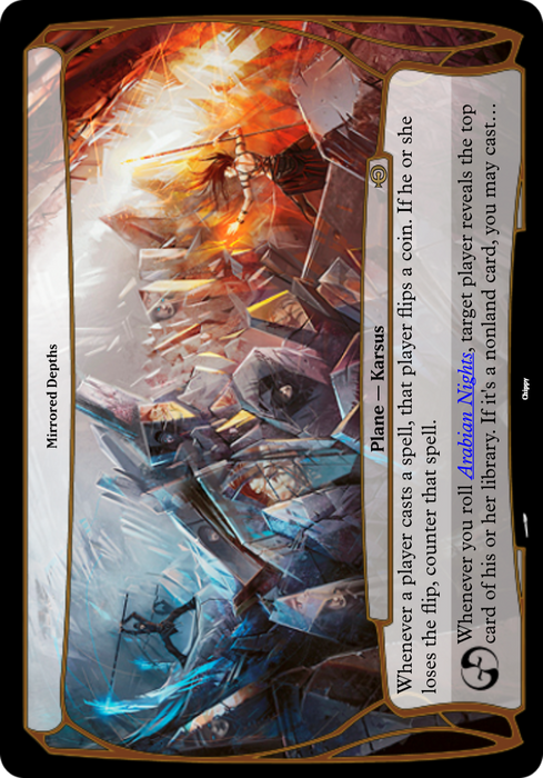 Mirrored Depths (PRM-44344) - rare - Foil