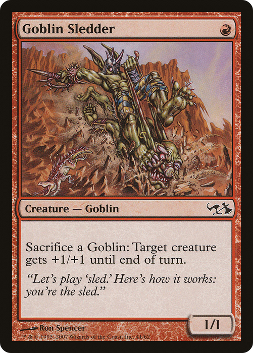 Goblin Sledder (EVG-041) - common