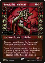 Squee, the Immortal (MUL-152Z) - rare: (Showcase) - Foil