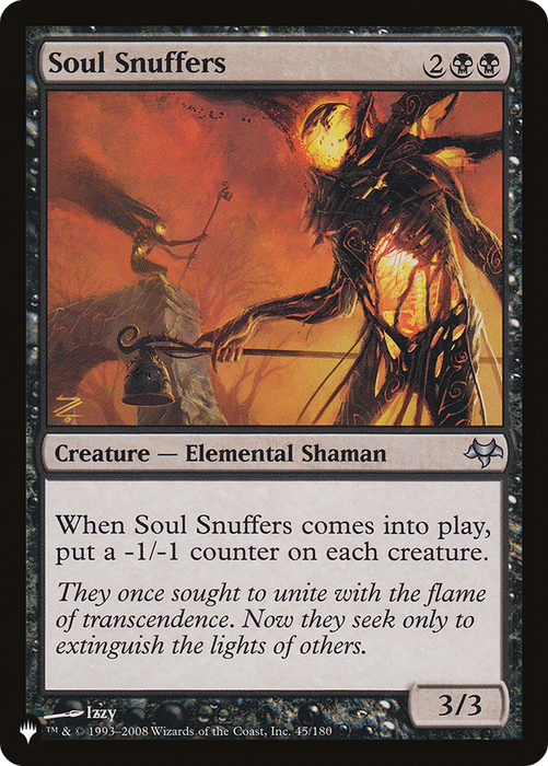 Soul Snuffers (LIST-EVE-45) - uncommon