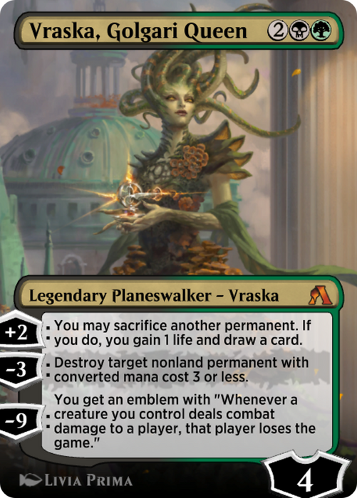 Vraska, Golgari Queen (PANA-003) - mythic