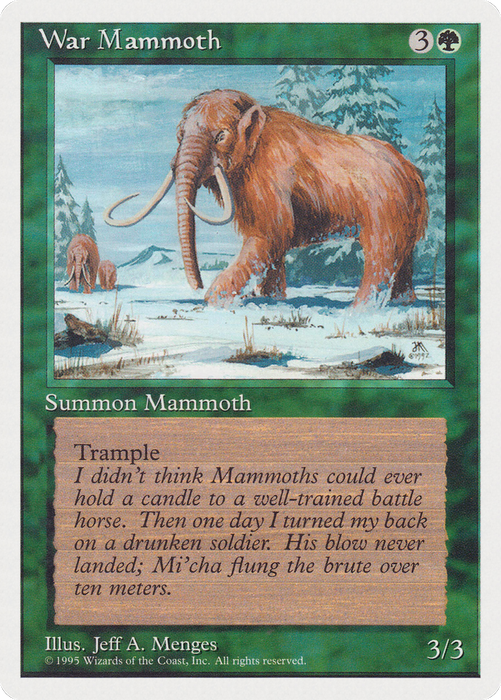 War Mammoth (RQS-044) - common