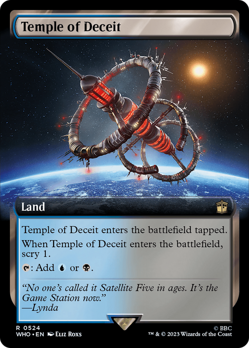 Temple of Deceit (WHO-524) - rare: (Extended Art)