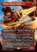 Kellan, Planar Trailblazer (FDN-330) - rare (Borderless) - Foil