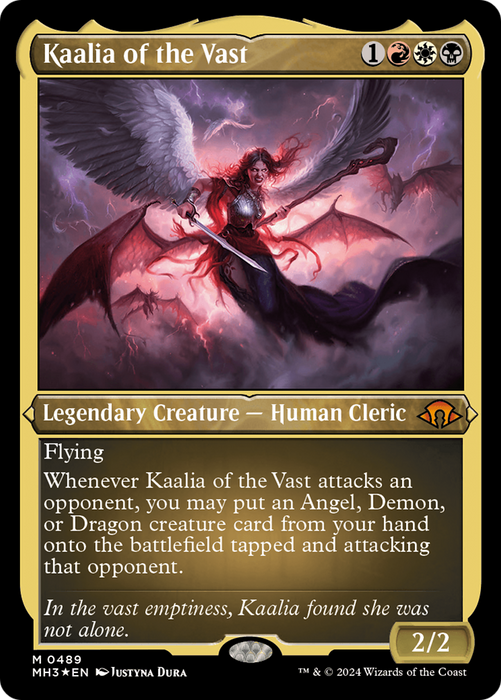 Kaalia of the Vast (MH3-489) - mythic - Etched Foil