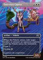 Detention Chariot (DFT-294) - uncommon (Borderless) - Foil