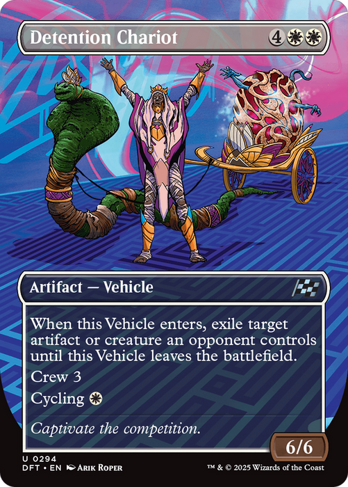 Detention Chariot (DFT-294) - uncommon (Borderless)