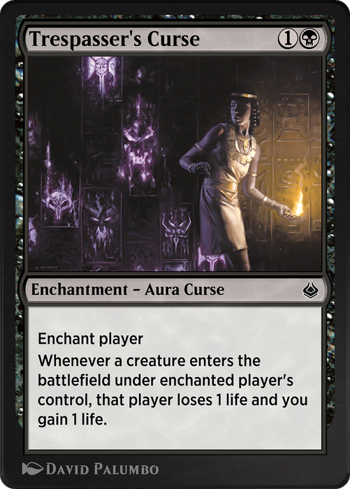 Trespasser's Curse (AKR-129) - common