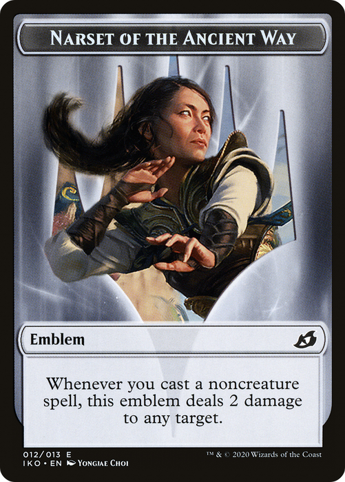 Narset of the Ancient Way Emblem (TIKO-012) - common