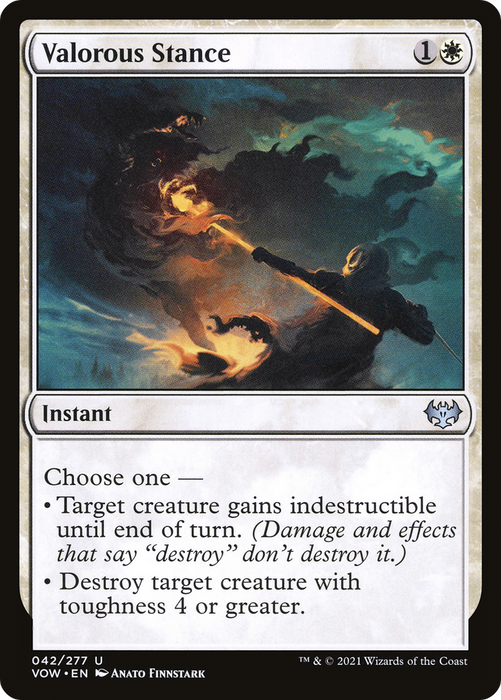 Valorous Stance (VOW-042) - uncommon