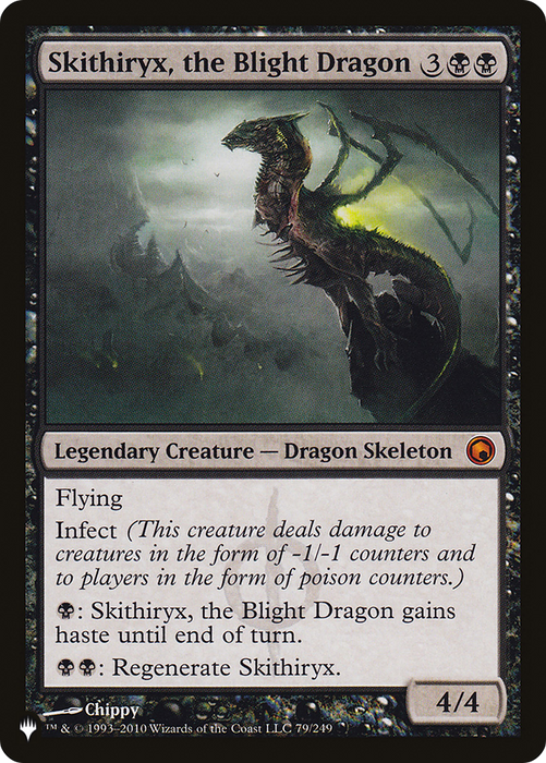 Skithiryx, the Blight Dragon (LIST-SOM-79) - mythic