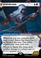 Basim Ibn Ishaq (ACR-141) - rare: (Showcase) (Borderless)