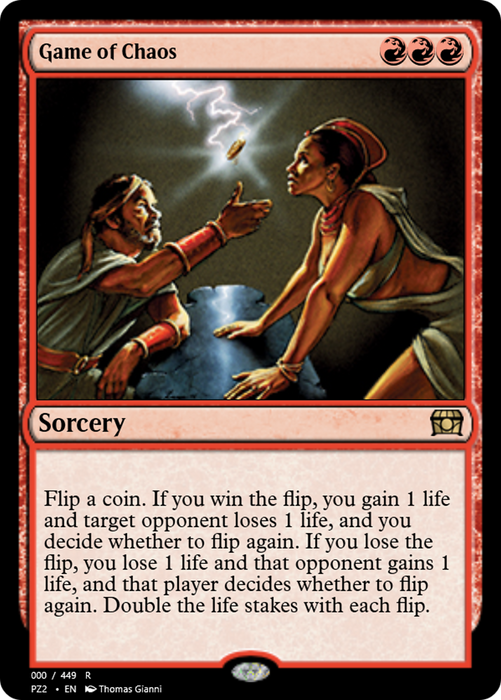 Game of Chaos (PZ2-65821) - rare - Foil